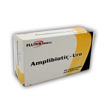 AMPLIBIOTIC URO 500 mg x 30 comprimidos