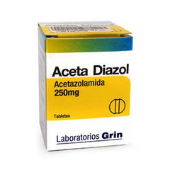 ACETA-DIAZOL 250 mg x 30 tabletas