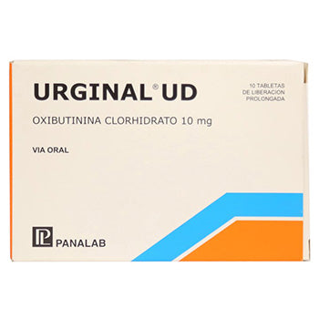URGINAL UD 10 mg x 10 tabletas