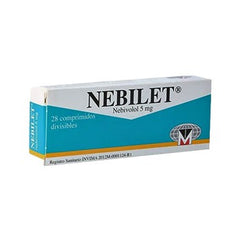 NEBILET 5 mg x 28 comprimidos