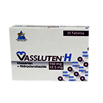 VASSLUTEN H 150/12.5 mg x 30 tabletas