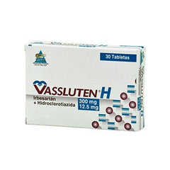 VASSLUTEN H 300/12.5 mg x 30 tabletas