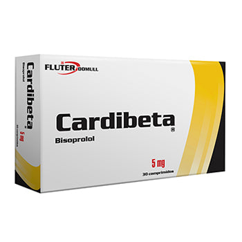 CARDIBETA 5 mg x 30 comprimidos