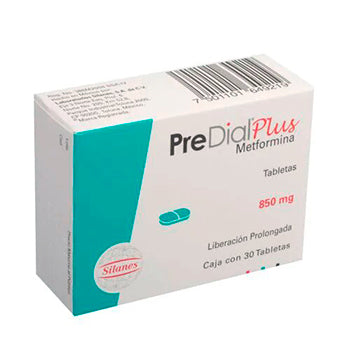 PREDIAL PLUS 850 mg x 30 tabletas