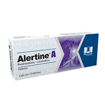 ALERTINE A 10 mg x 10 tabletas