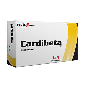 CARDIBETA 2.5 mg x 30 comprimidos