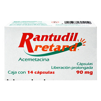 RANTUDIL RETARD 90 mg x 5 capsulas