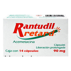 RANTUDIL RETARD 90 mg x 5 capsulas