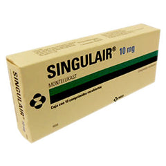 SINGULAIR 10 mg x 10 tabletas