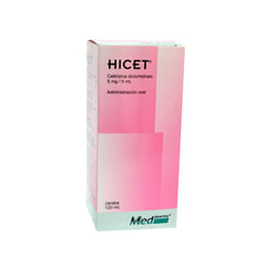 HICET 5mg/5mL JARABE x 120 mL -0920