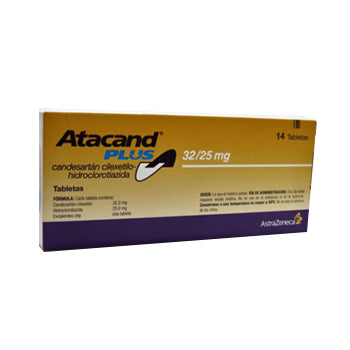ATACAND PLUS 32 mg/25 mg x 14 TABLETAS -8016