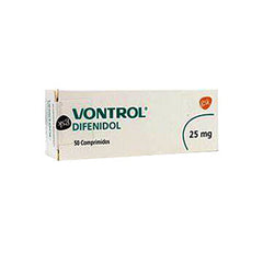 VONTROL 25 mg x 50 tabletas