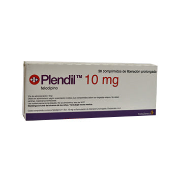 PLENDIL 10 mg x 30 TABLETAS