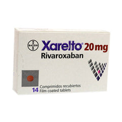 XARELTO 20 mg x 14 TABLETAS