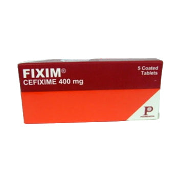 FIXIM 400 mg x 5 tabletas