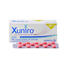 XUNIRO 20 mg x 14 TABLETAS -5475