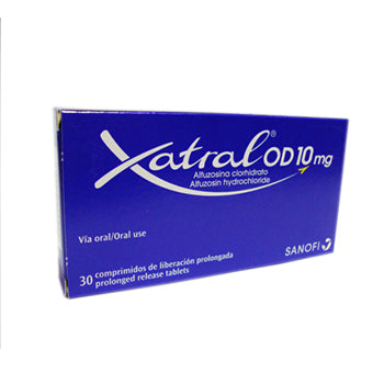 XATRAL OD 10 mg x 30 COMPRIMIDOS