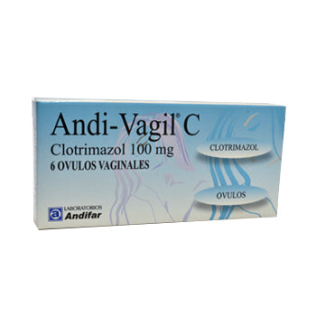 ANDI-VAGIL C 100 mg x 6 OVULOS VAGINALES