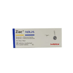 ZIAC 10/6.25 mg x 30 tabletas