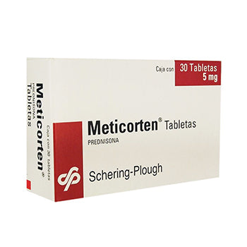 METICORTEN 5 mg x 30 tabletas