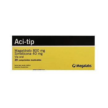 ACI TIP 800/40 mg x 20 comprimidos