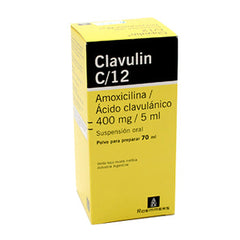 CLAVULIN 400 mg x 70 mL