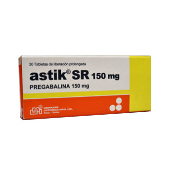ASTIK SR 150 mg x 30 TABLETAS -1781