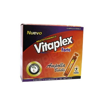 VITAPLEX FORTE x 10 AMPOLLAS BEBIBLES