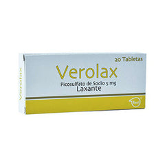 VEROLAX 5 mg x 20 tabletas