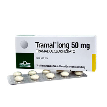 TRAMAL LONG 50 mg x 10 tabletas