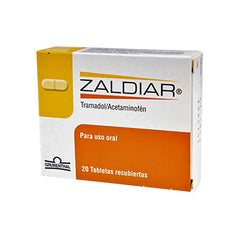 ZALDIAR 37.5/325 mg x 20 comprimidos