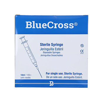 Jeringa 10Cc 21 X 1 1/2 Blue Cross Und