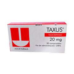 TAXUS 20 mg x 30 tabletas