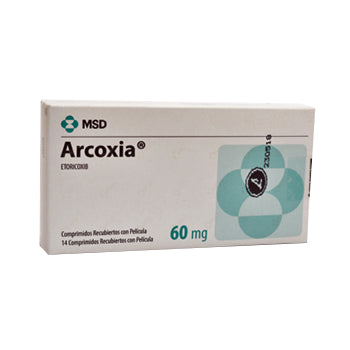 ARCOXIA 60 mg X 14 COMPRIMIDOS -3301