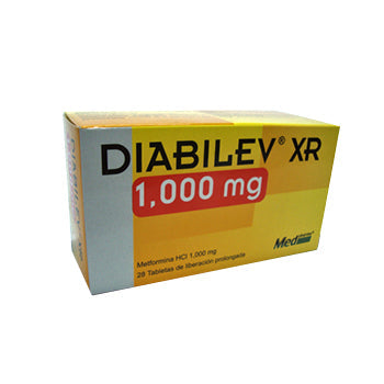 DIABILEV XR 1000 mg x 28 TABLETAS