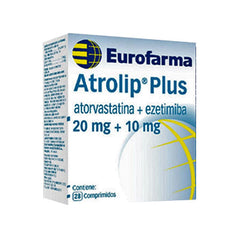 ATROLIP PLUS 20 mg / 10 mg x 28 TABLETAS
