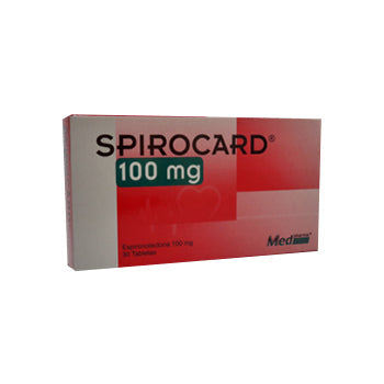 SPIROCARD 100 mg x 30 TABLETAS