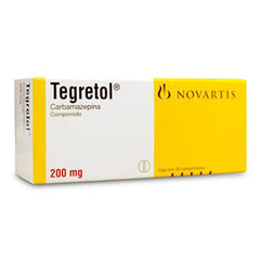 TEGRETOL 200 mg X 20 tabletas