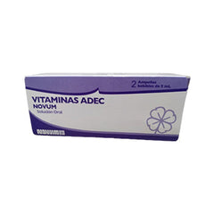 VITAMINAS ADEC ADULTO x 2 AMPOLLAS BEBIBLES (NOVUM)-01458