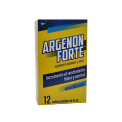ARGENON FORTE SOLU-ORAL 5 gramos/10mL x 12 SOBRES BEBIBLES-00311