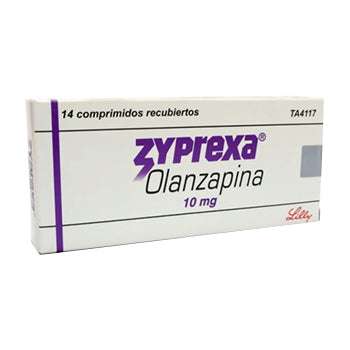 ZYPREXA 10 mg x 14 tabletas