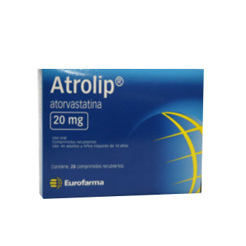 ATROLIP 20 mg x 28 COMPRIMIDO—426287