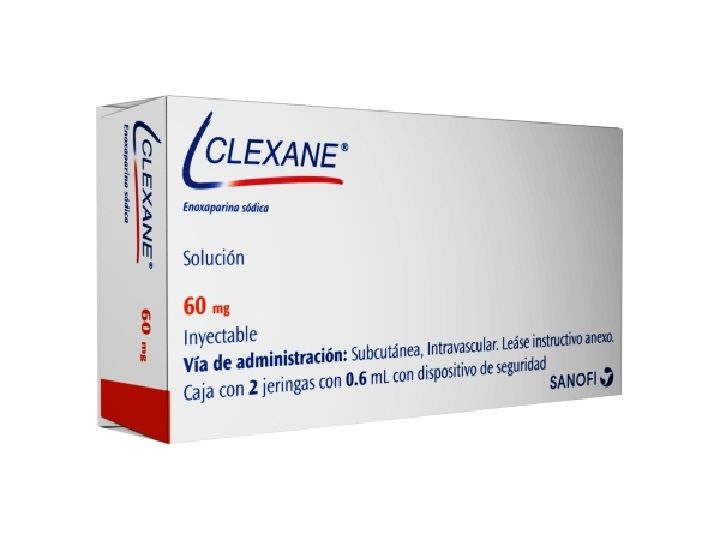 Clexane 60mg/0.6mL x 2 Ampollas