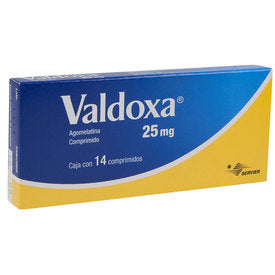 VALDOXA 25 mg CAJA CON 14 COMPRIMIDOS