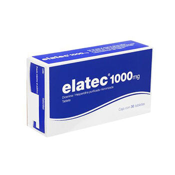 ELATEC 1000 TABLETAS 1000 mg CAJA CON 30