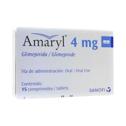 Amaryl 4mg x 15 Comprimidos