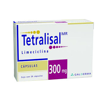 TETRALISAL 300 mg x 20 capsulas