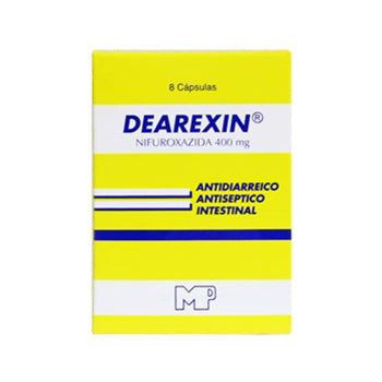 DEAREXIN 400 mg x 8 capsulas