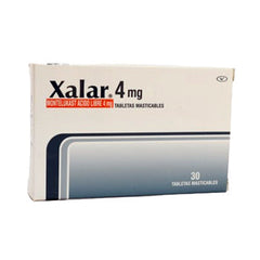 XALAR 4 mg x 30 tabletas