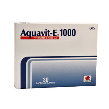 AQUAVIT-E 1000 mg x 30 CAPSULAS BLANDAS